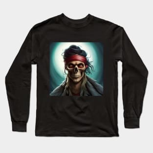 Skull Mask Stranger Long Sleeve T-Shirt